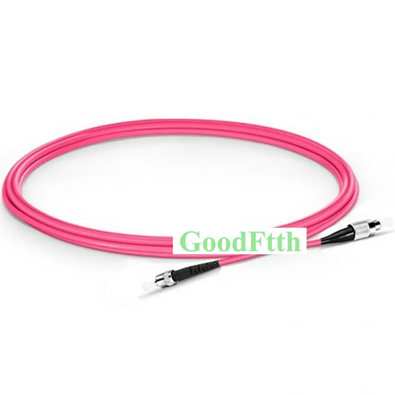 

Fiber Patch Cord Cable FC-ST ST-FC Multimode OM4 Simplex GoodFtth 1-15m