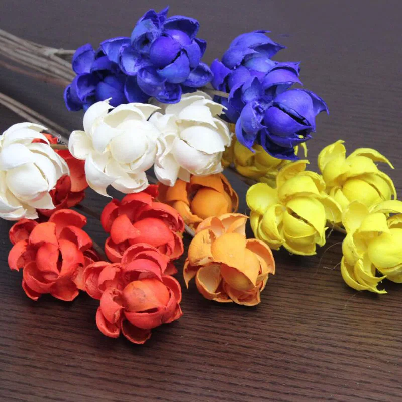 187 20 De Réduction10 Pcs Medinilla Magnifica Séchées Fleur Pour La Fête De Mariage Accueil Hôtel Décoration Diy Bouquet Projet Accessoire Dans