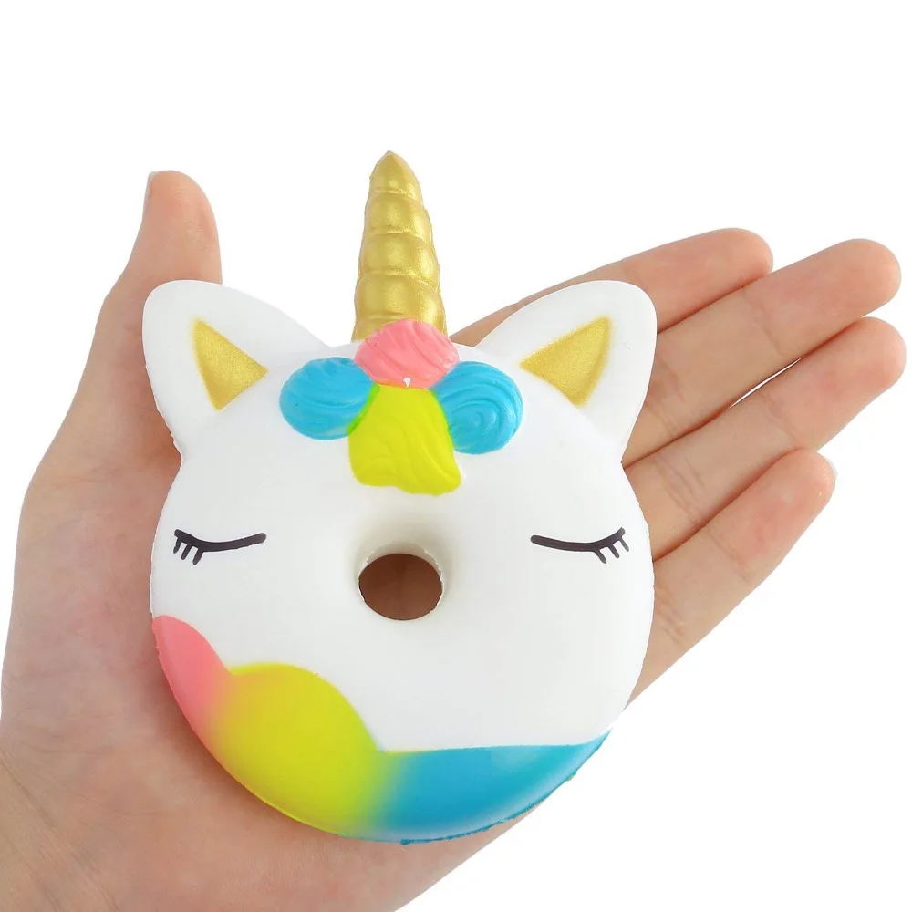 unicorn squishy donut