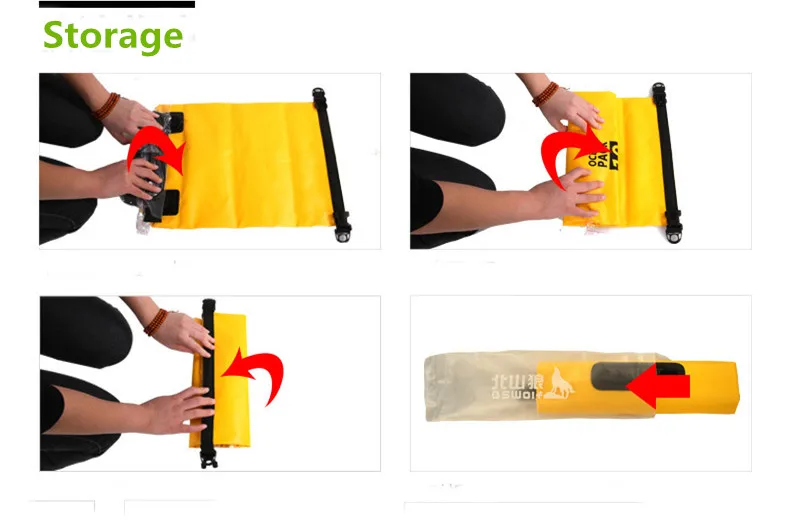5L Outdoor Waterproof Bags Ultralight Camping Hiking Dry Organizers Drifting Kayaking Swimming Bags  (9)