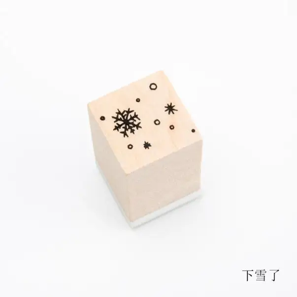 XINAHER Винтаж cat food повседневной жизни штамп DIY деревянный резиновые штампы для скрапбукинга канцелярские Скрапбукинг Стандартный stamp - Цвет: U