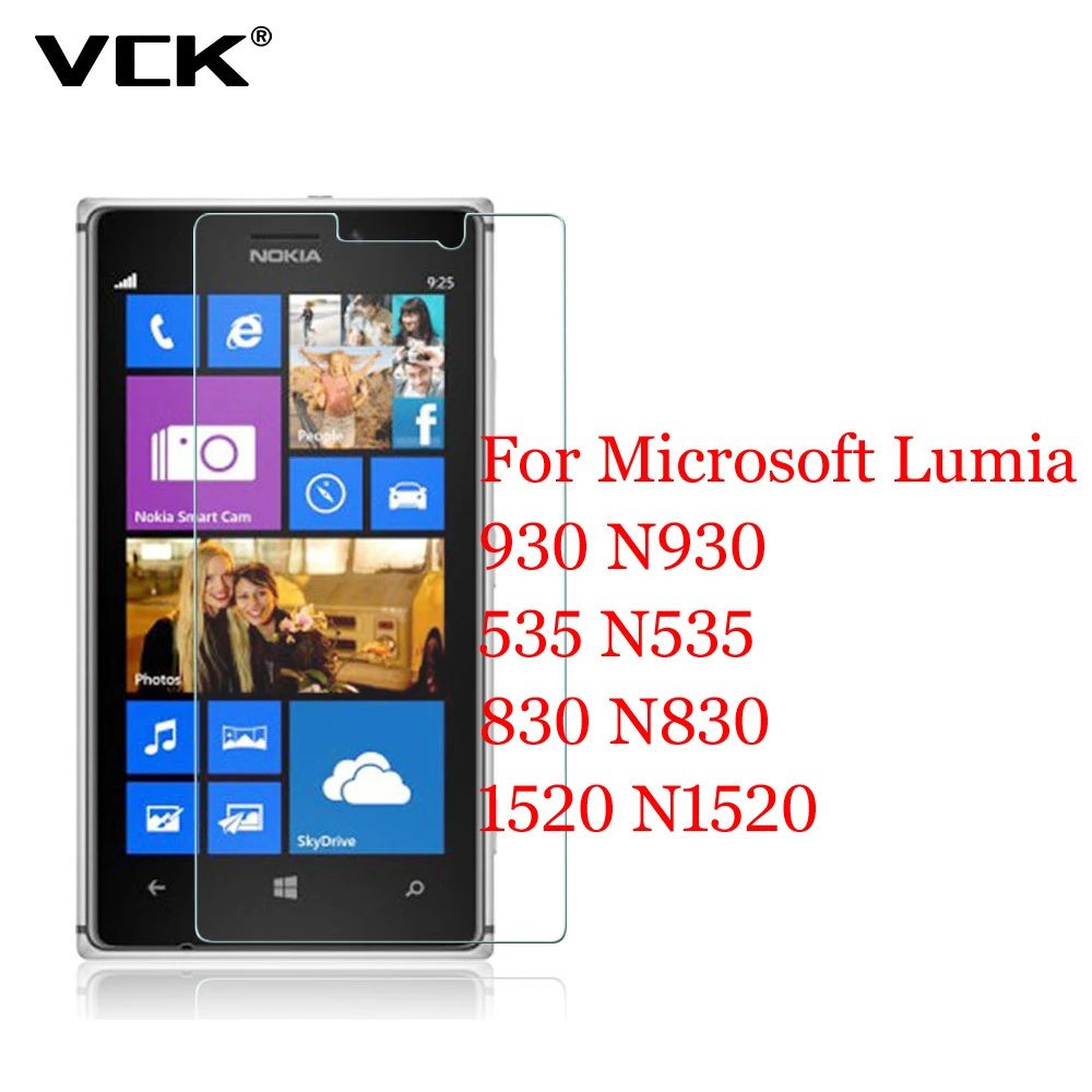 VCK For Microsoft Lumia 930 N930 1520 N1520 535 N535 830 N830 2 5D 9H Glass
