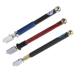 Cortador de vidro profissional mx, roda de corte de liga metálica com cabeça para espelho de vidro, azulejo, etc. ferramentas para corte de faca de vidro