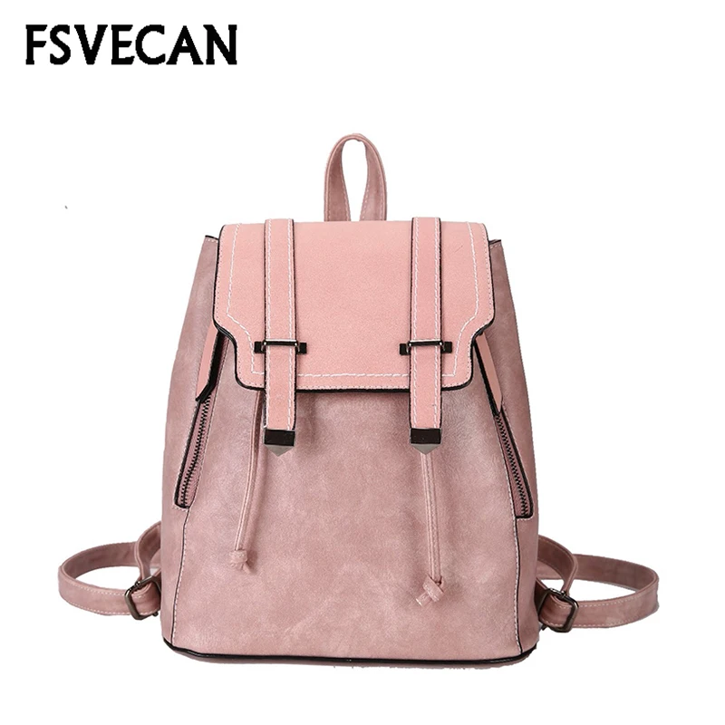 Корейская мода Baackpack женский путешествия из искусственной кожи Колледж сумки для отдыха рюкзаки для девочек-подростков сумка пакет г. женские новые