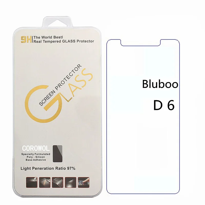 Закаленное стекло для Bluboo D2 D6 S3 D1 S8 Plus X9 Maya MAX Xtouch двойная защитная пленка 2.5D 0 26 мм 9H