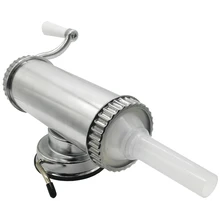2lbs home sausage stuffer salami filling manual horizontal sausage making machine kitchen meat processing tool sausage maker