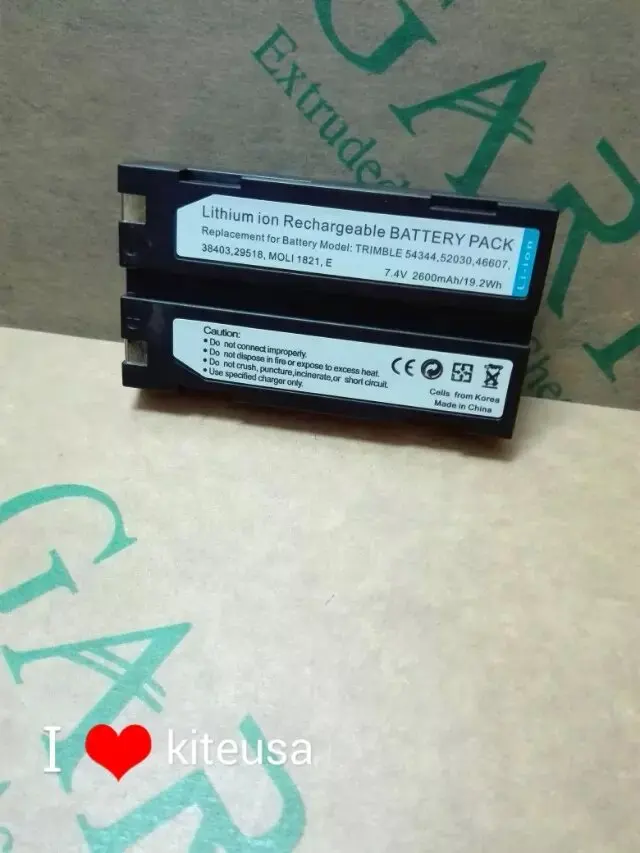 Совместимая батарея 54344 для Trimble 5700 5800 R6 R7 R8 TSC1 GPS приемник|trimble battery|trimble r8 batterytrimble gps