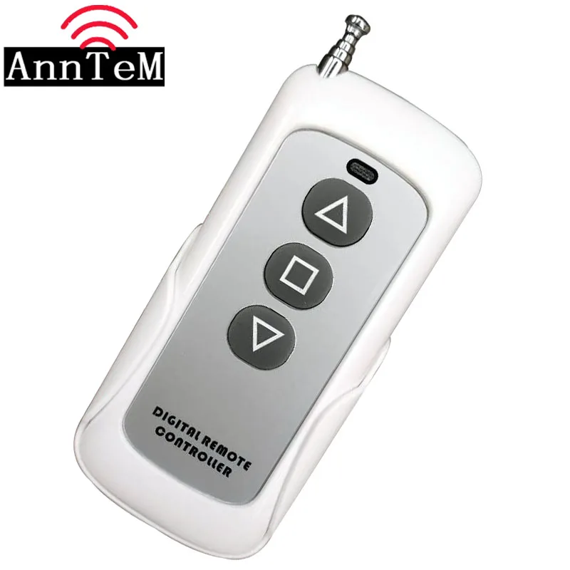 ANNTEM 433MHz 3 buttons Remote Control light switch Learning Code