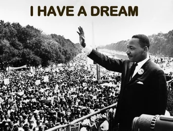 

MARTIN LUTHER KING MOTIVATIONAL SILK POSTER Decorative Wall painting 24x36inch