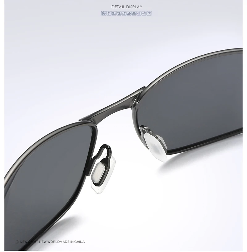 MVBBFJR модные квадратные мужские Поляризованные антибликовые солнцезащитные очки для вождения рыбалки зеркальные очки ночного видения Винтажные Солнцезащитные очки UV400