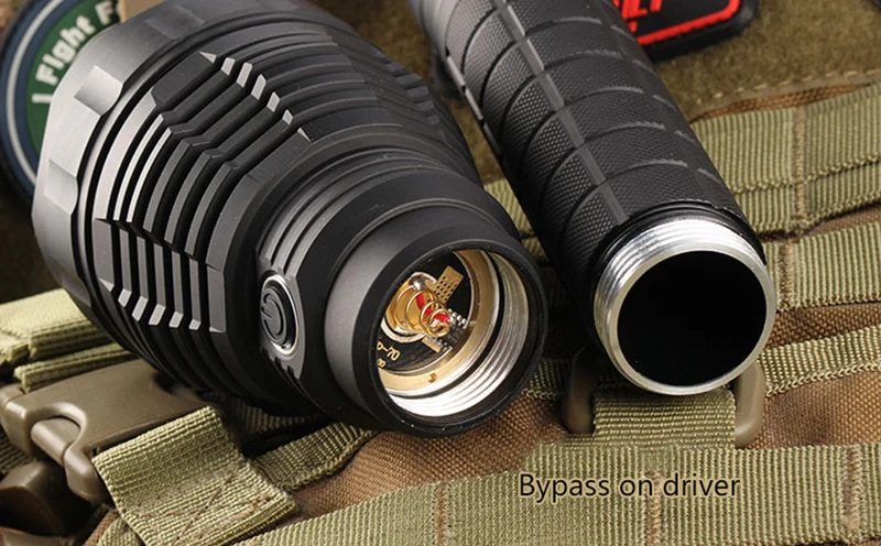 Светодиодный внутренний фонарик Convoy L6 XHP70 уличный фонарь для кемпинга рыбалки