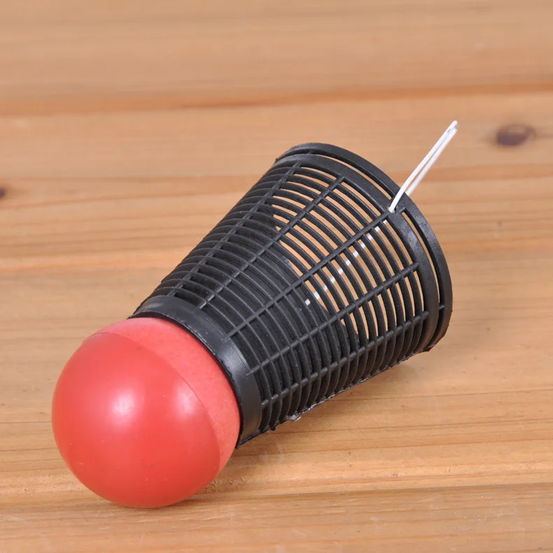 10pcs/lot Leo badminton playing feeding device to send bait device bait fishing gear tools seduce