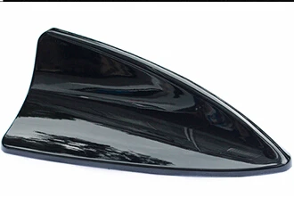 Авто универсальный плавник акулы крыши Декоративные Украсить Телевизионные антенны Манекен Поддельные антенна для Toyota Camry Corolla RAV4 Yaris Горец - Название цвета: Черный