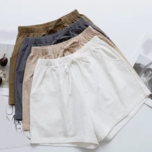 Women Casual Shorts Casual Drawstring Solid Color Shorts Ladies Summer High Waist Elastic Waistband Shorts Loose Short Women Casual Shorts Casual Drawstring Solid Color Shorts Ladies Summer High Waist Elastic Waistband Shorts Loose Short