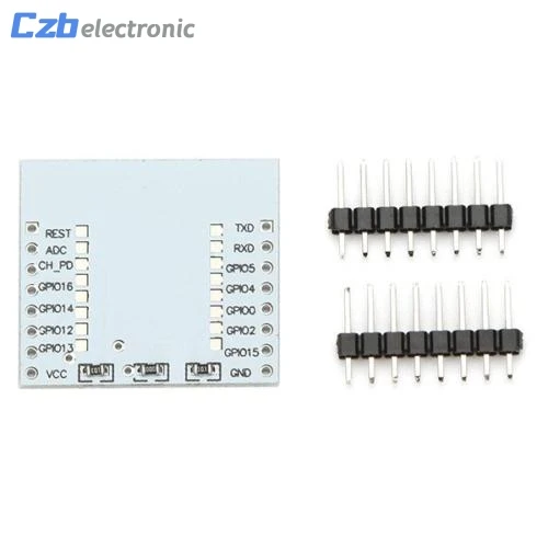 

1 x Adapter Plate For Serial Port ESP8266 Wireless WIFI Module ESP-07 12 12E Brand New