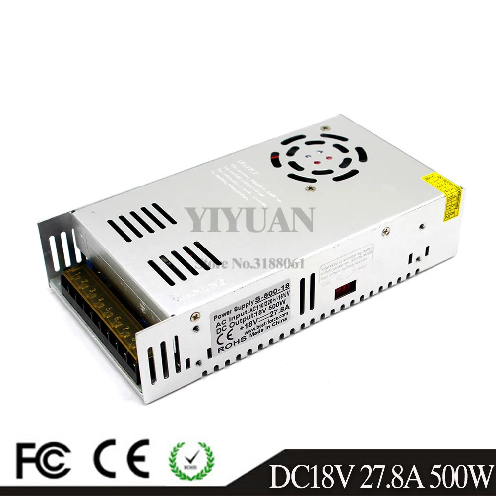 18V500W
