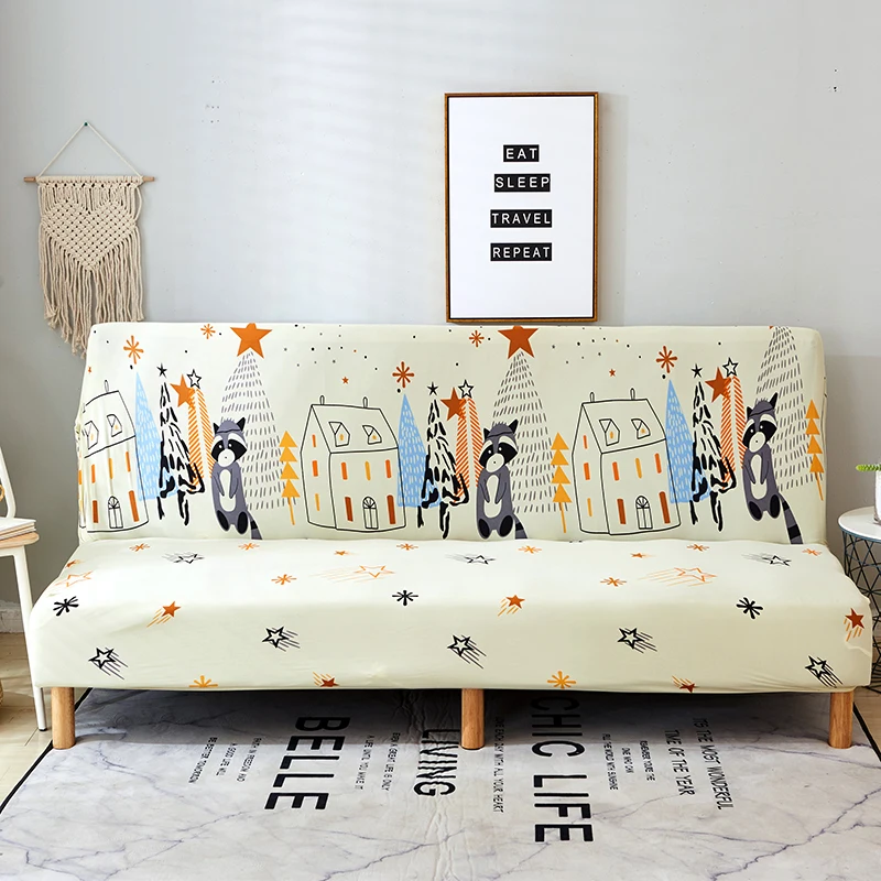 

Comfortable Cover Para Protector Sofa Bed Reclinable Printed Comfort Universal Sofa Bed Cover