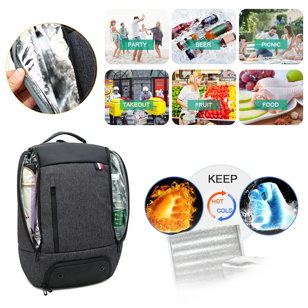 Multifunction Travel Laptop Backpack Men Women Outdoor Large Male Bagpack For Keep Food Drink Cold Warm Waterproof Backpacks Bag Multifunction Travel Laptop Backpack Men Women Outdoor Large Male Bagpack For Keep Food Drink Cold Warm Waterproof Backpacks Bag