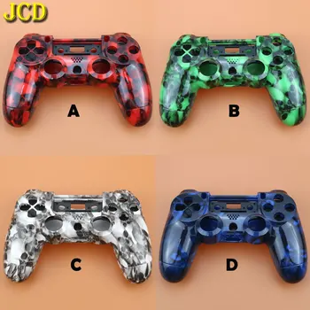 

JCD Skull Hard Case Front Back Upper Under Controller Handle Housing Shell Case Cover For Sony PS4 Old Version V1 JDM-010 / 011