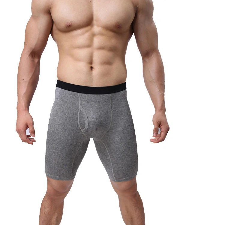 Новые удобные трусики, 95% хлопок, удлиненное Мужское нижнее белье, чистый хлопок, длина, анти-износ, мужские боксеры, шорты, европейский размер