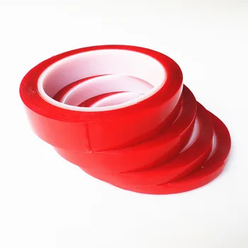 

Auto Glue Sticker 8/10/15/20 mm x 3m Car Double Sided Tape Acrylic Foam Transparent Adhesive Car Stickers Decoration Tools