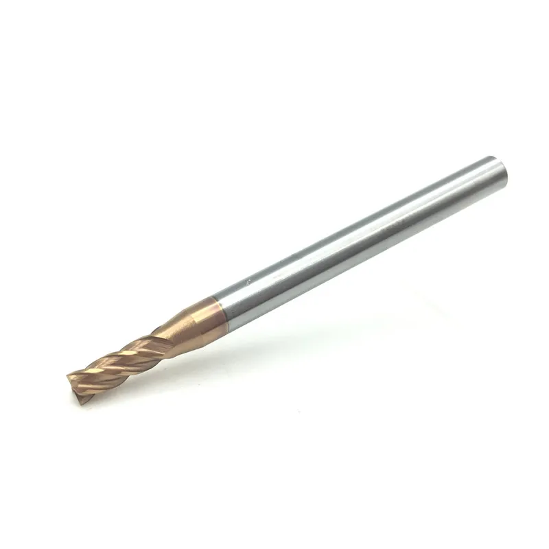 5 шт. HRC60 3 мм твердосплавные фрезы Endmill d3x8xd4x50l 4 Флейта Стандартный Длина дисковую долбежные профилирования лицо мельница