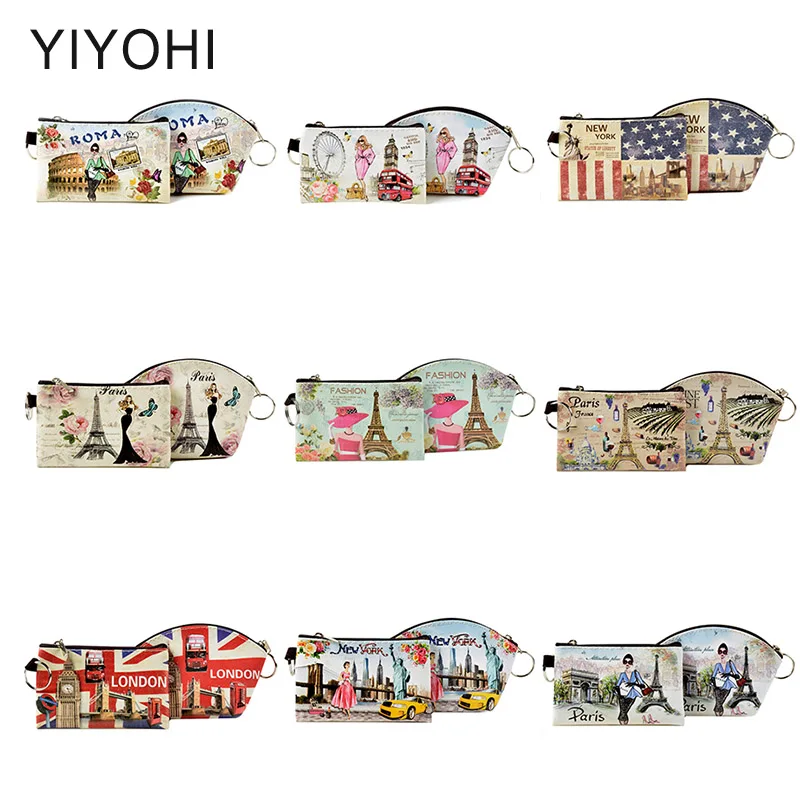

New Design European Style PU coin purse Children Change Purse Card Holder Girls Wallet Purse Women Clutch Zipper Coin Bag Pouch