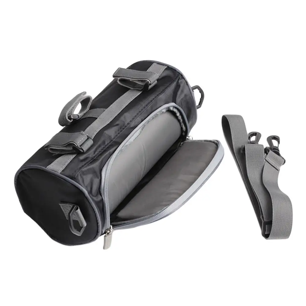 

Large Capacity Motorcycle Front Handlebar Fork Storage Bag Sundries Storage Handbag With Zipper Shockproof Motorbike Accessories
