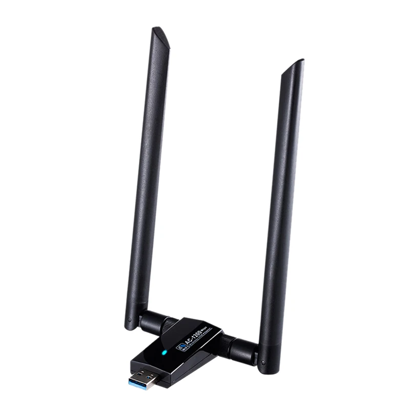 Беспроводной Wifi адаптер USB 3 0 двухдиапазонный 2 4 ГГц/5 ГГц 1200 Мбит/с 802.11AC IEEE 802 11