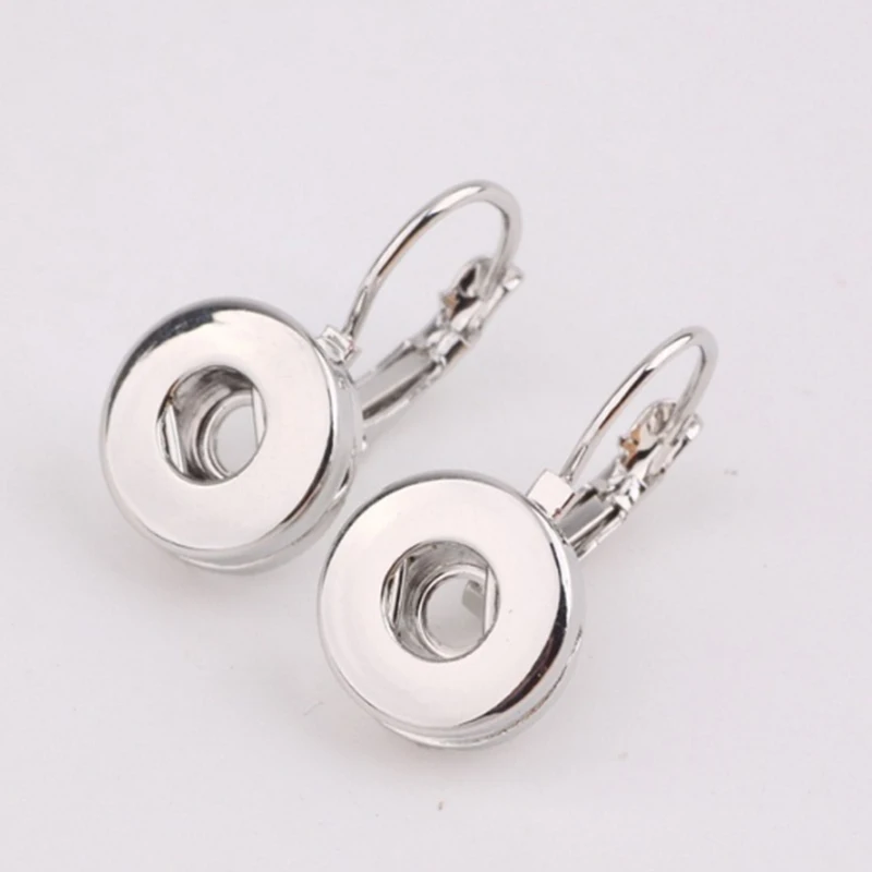 

10 Pairs Simple Drop Petite Mini Snap Earring 12mm Mini Snap Fit Petite Ginger Snaps