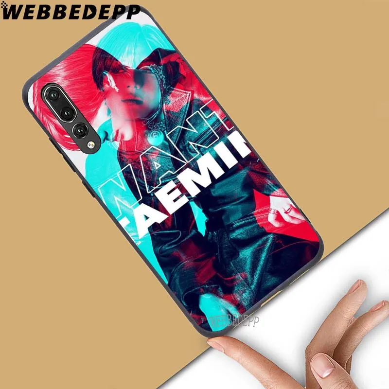 Мягкий чехол WEBBEDEPP KPOP SHINee Taemin для Huawei Honor 6 7A Pro 7C 8C 7X 8X 8 9 10 lite Note 10|Бамперы| |