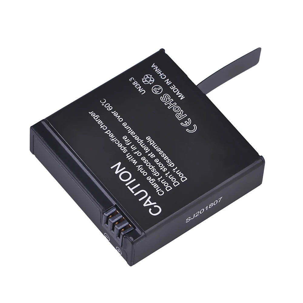 3 шт. оригинальный аккумулятор SJCAM SJ8 + светодиодный usb зарядное устройство с