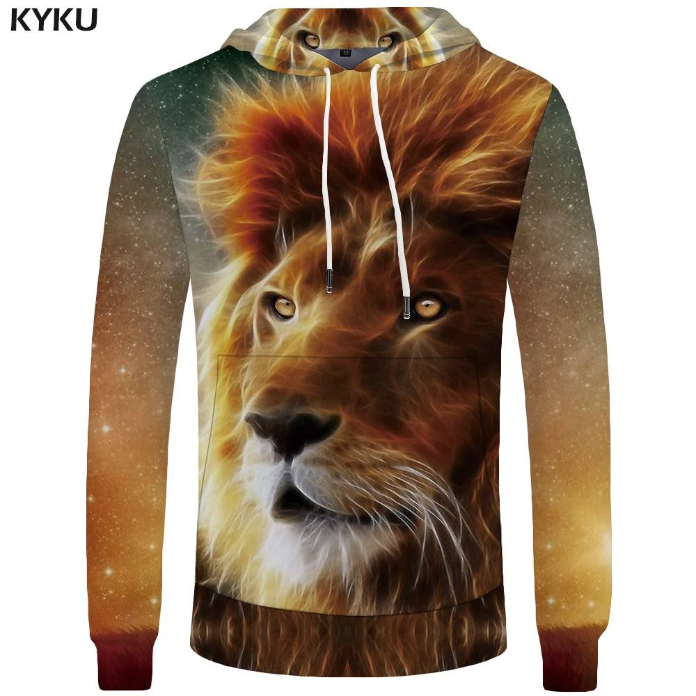 KYKU Tiger Sweatshirts Men clothes 2018 Casual Wear Animal Hoodies Long Sleeve Hoddie 3d Hooded Sweatshirt New KYKU Tiger Sweatshirts Men clothes 2018 Casual Wear Animal Hoodies Long Sleeve Hoddie 3d Hooded Sweatshirt New