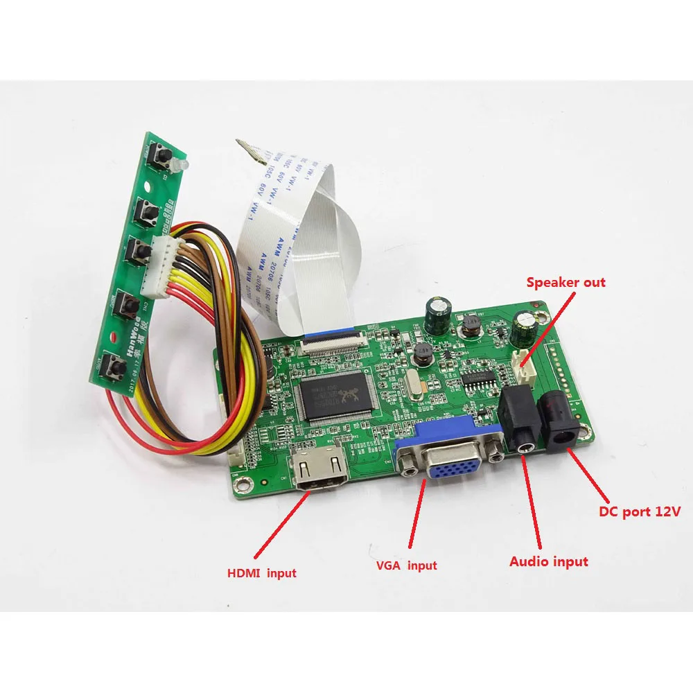 Для 30pin LP116WH6-SPA1/SPA2 1366X768 Монитор-контроллер драйвер платы EDP LCD светодиодный HDMI VGA DIY KIT