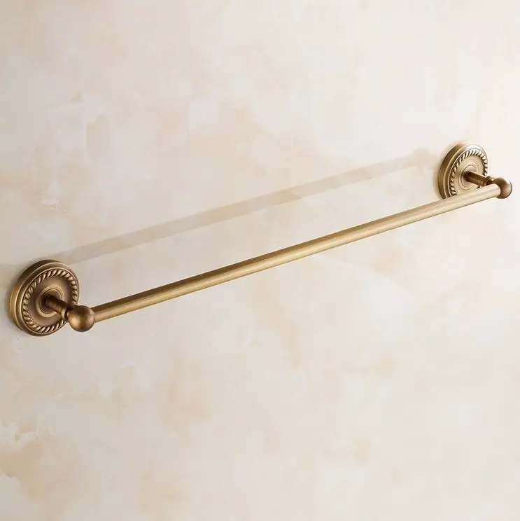 Antique bronze Finish Toilet brass Single towel bar Bathroom