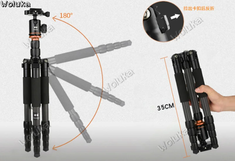SL 398C углеродного волокна SLR Штатив для профессиональной фотосъемки подходит