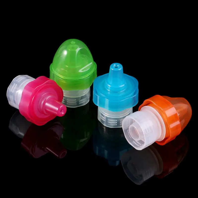 

Bottle Adapter Baby Kids Drinking Device Nipple Leaf Proof Portable Cap Water Bottles Supplies For Children Travel Outdoor Preve