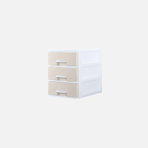 Beige M2 С выдвижным органайзером для макияжа пластиковый женский косметический ювелирный футляр для хранения помады домашний офисный ящик для посуды принадлежности - Цвет: Beige M2