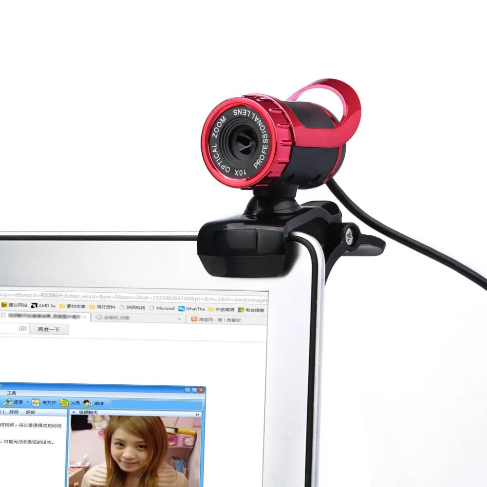 Black cam web cam Usb Computer Camera 12MP hd cam Video Recording HD usb  pc Camera 640