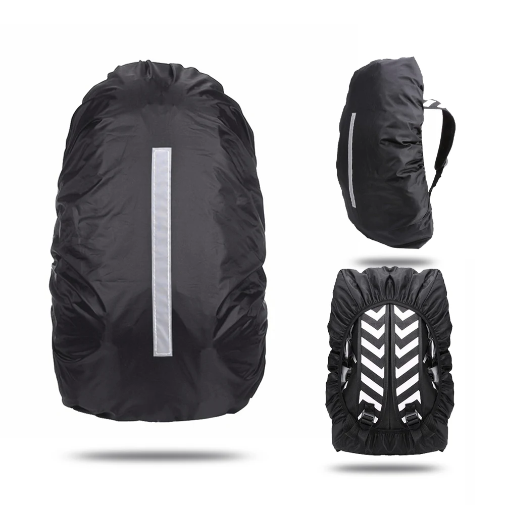 

Nylon Dustproof Waterproof Rain Cover Reflective Walker Travel Bag Rain Cover for 25-45L Backpack Camping Outdoor tools Hiking