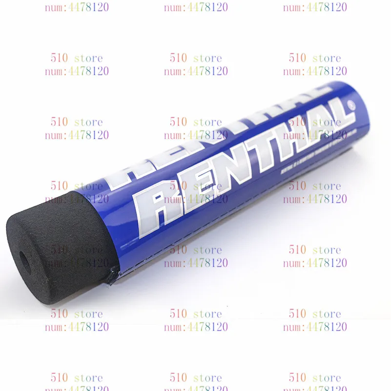 Синий 250 мм Renthal руль круглая подушка перекладина из пеноматериала нагрудная квадратная накладка Pro Taper для CRF50 XR50 CRF70 XR70 Dirt Bike