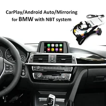 Камера заднего вида Интерфейс модуль для BMW 1/2/3/4/5/7 серии X3 X4 x5 X6 MINI с НБТ система с Carplay Android Auto зеркалирование