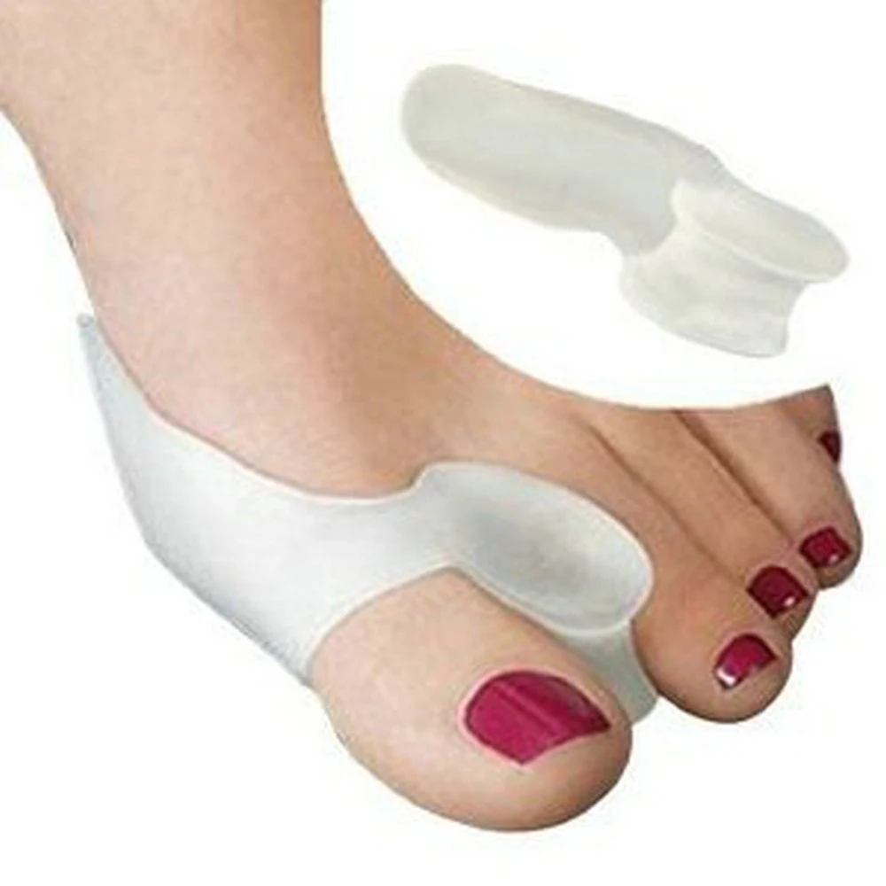 NewSilicone силиконовый разделитель для пальцев ног выпрямитель бурьон Защитная Подушка Pad боли носилки здоровье товары и гигиена Продукты 1