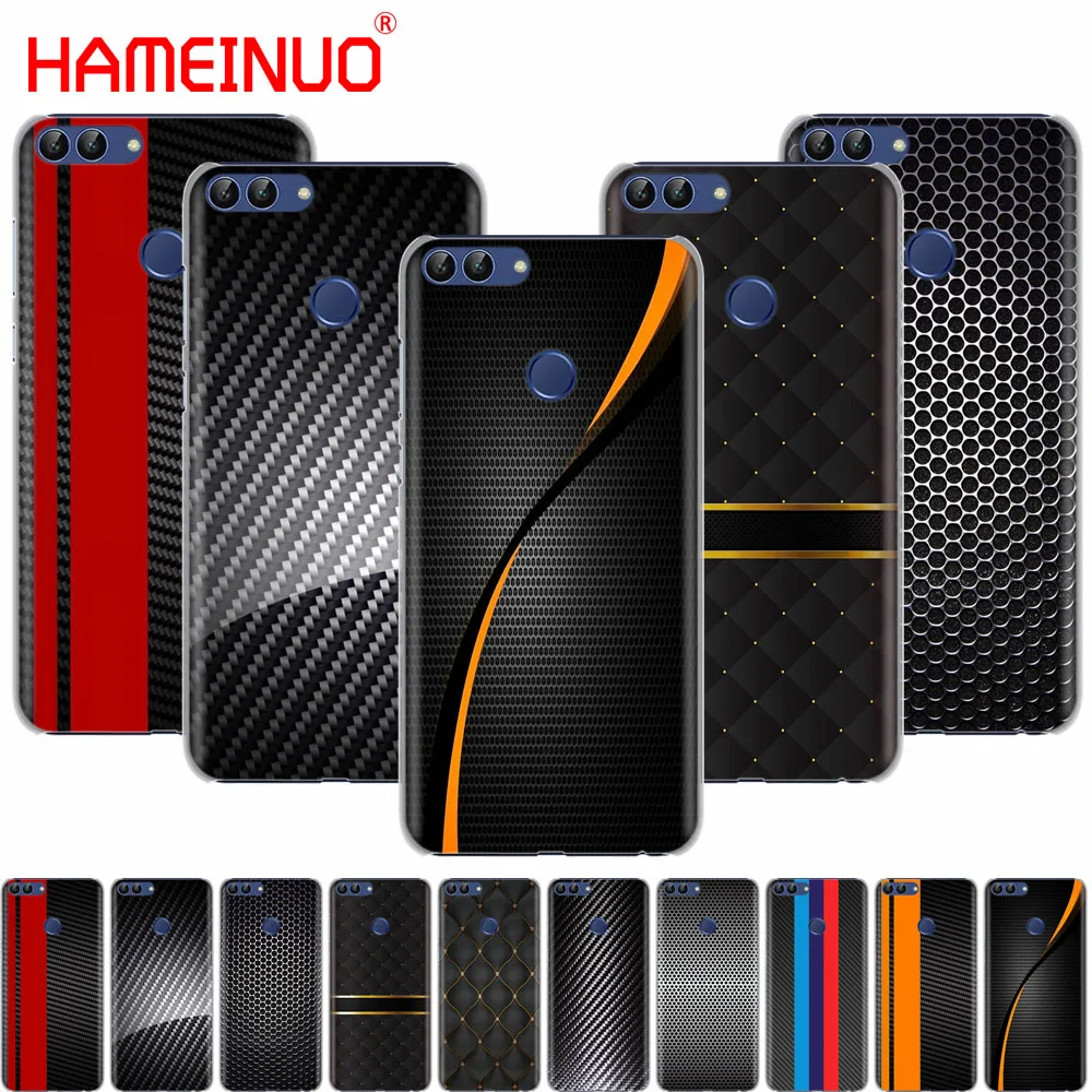 Чехол из углеродного волокна для телефона huawei Honor 7C Y5 Y625 Y635 Y6 Y7 Y9 2017 2018 Prime