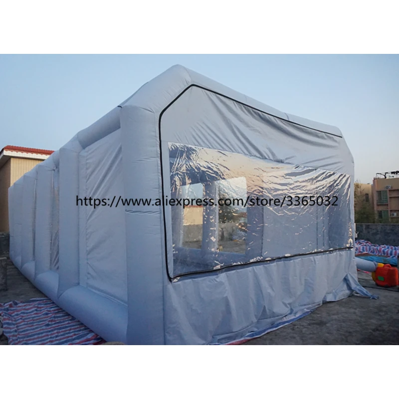  Cheap Outdoor Portable Mobile Automotive Tent Inflatable Spray Paint Booth For Car painting