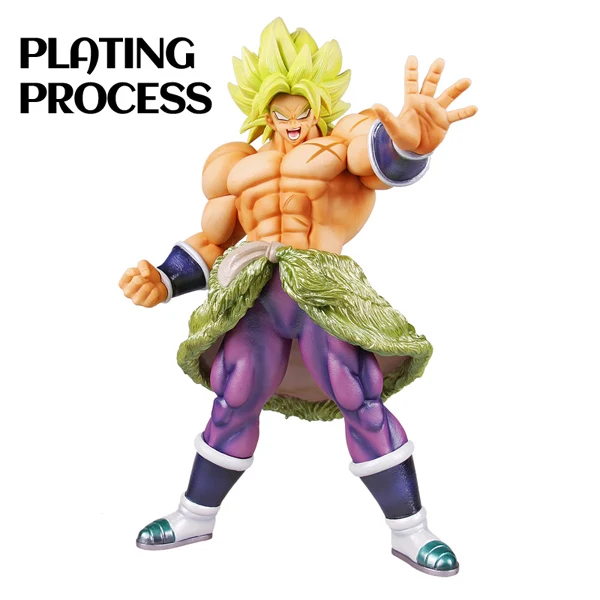 BANDAI Жемчуг дракона супер 20TH фильм Banpresto Broly Broli Gogeta Goku 35 см экшн-сцена для фигурок Модель Коллекционная игрушка - Цвет: Broli2