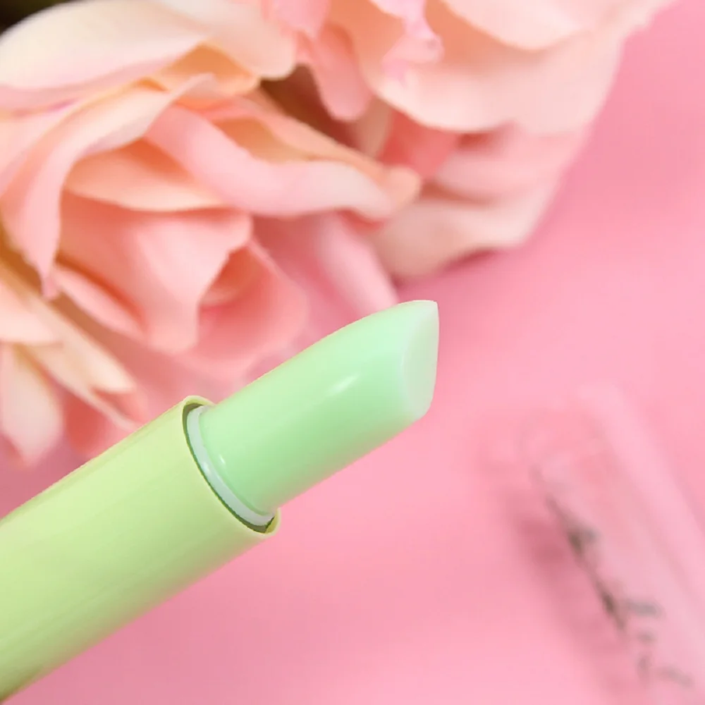 

New Batom 99% ALOE VERA Natural Temperature Change Color Jelly Lipstick Long Lasting Moistourizing Nutritious Lip tBalm Makeup