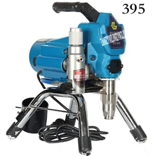 220 В 2.0L/мин 395 безвоздушного напыления высокое Давление низкая Шум коррозии устойчивостью импортированы Краски опрыскиватель 1800 Вт 3000PSI