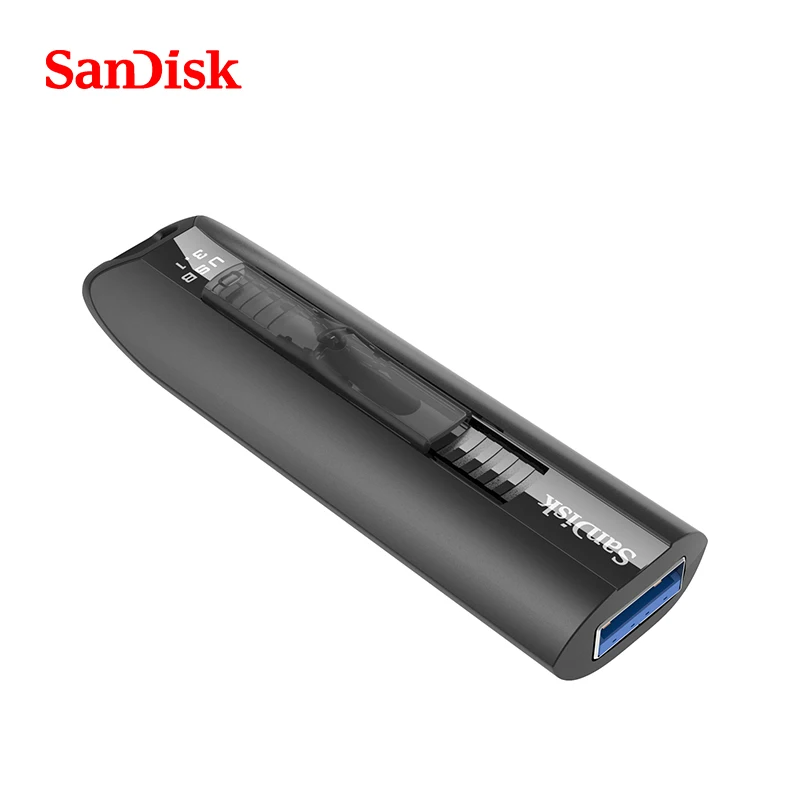 USB флеш-накопитель SanDisk ULTRA USB3.1 Z800, 128 ГБ, 64 ГБ, флеш-накопитель 32 ГБ, 16 Гб, поддержка официальной проверки