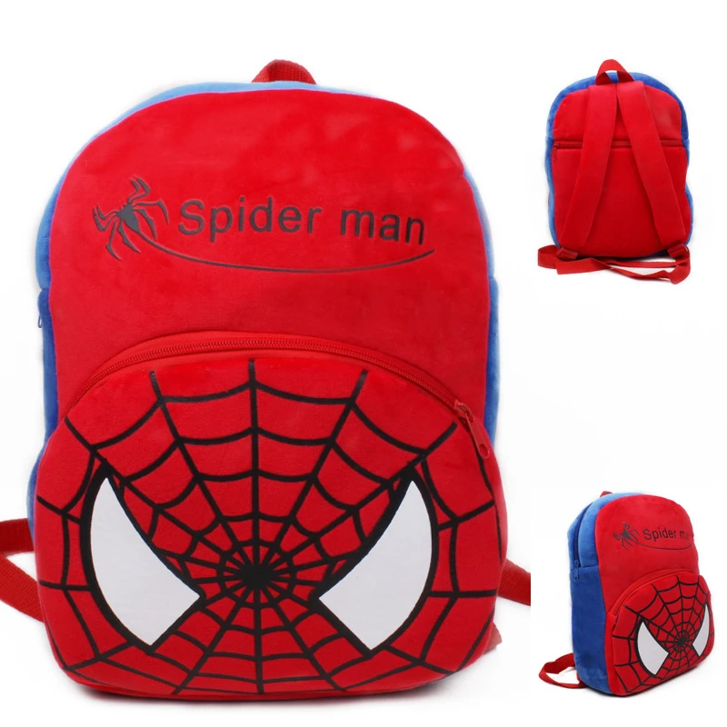 Spiderman Morral De La Felpa Del Hombre Arana Los Ninos Pequenos Bebes Pequenos Preescolar Bolsas De Kindergarten Mochilas De Dibujos Animados Plush Backpack Backpack Plushplush Cartoon Backpack Aliexpress